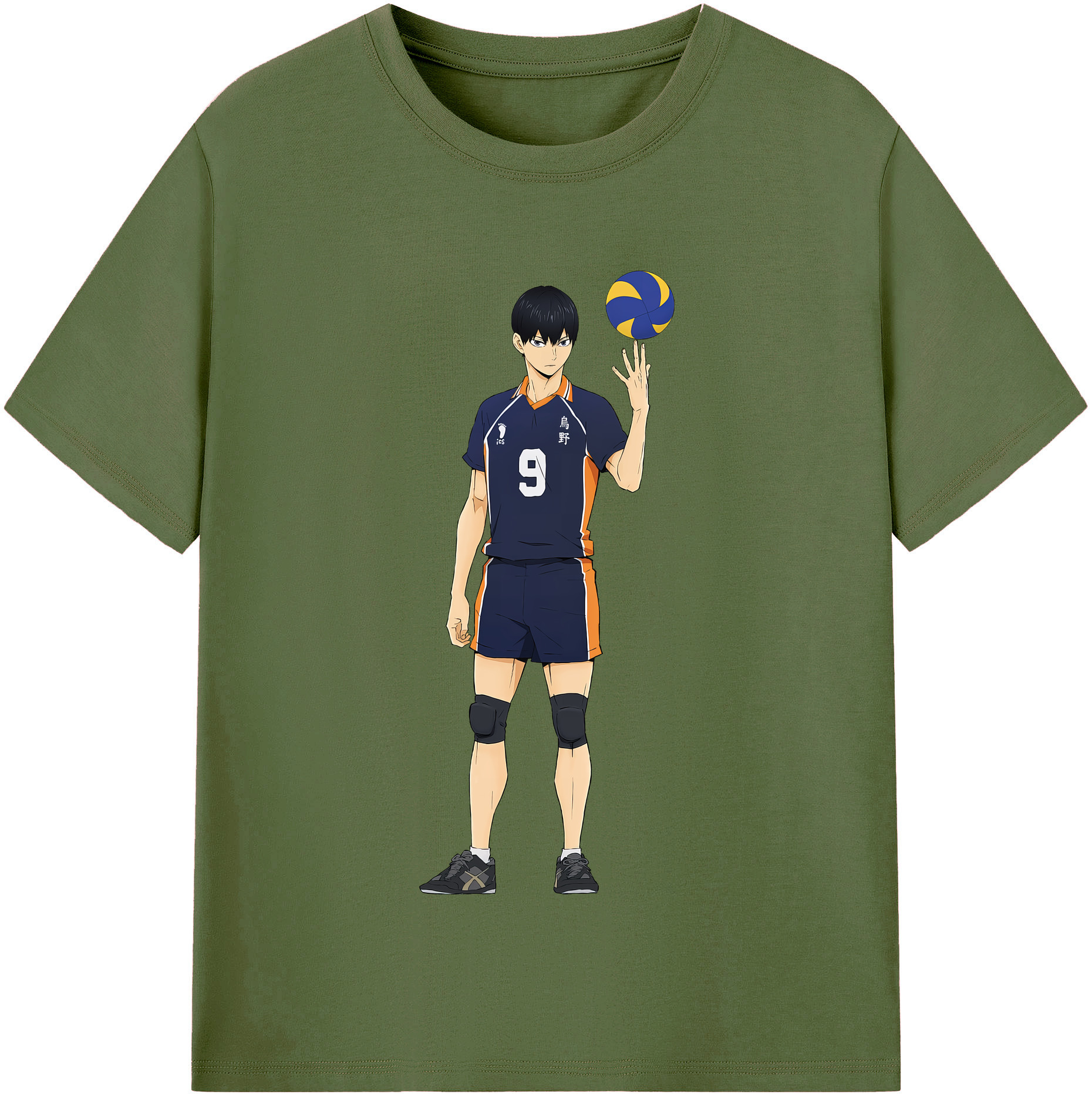 （画像用） ハイキュー!! Haikyu!! 綿100％半袖Tシャツ（フロントプリント）